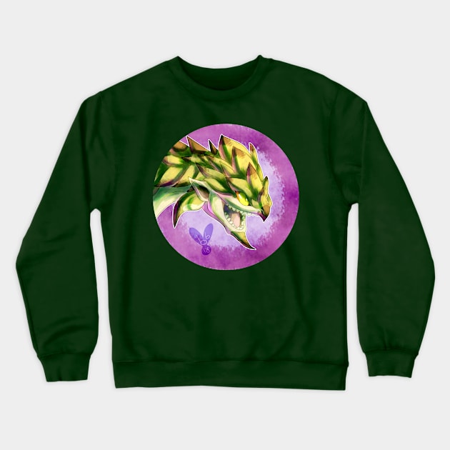 Huntable Monsters - Rathian Crewneck Sweatshirt by BeatBawksStudio